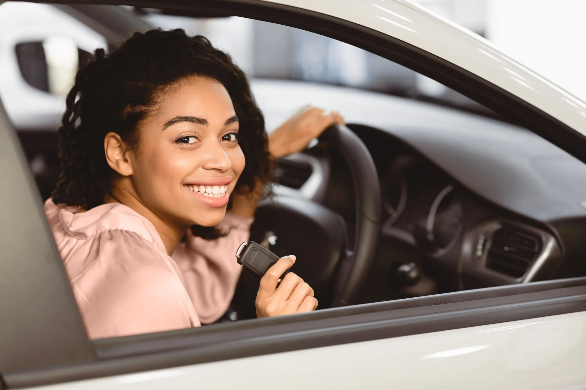 Woman in Car